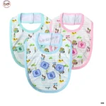 Alphabet Printed Cotton Bibs