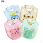 Various Cartoon Printed Cotton Bibs