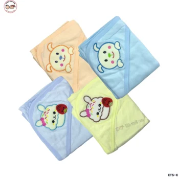 KaroKid Terry Cotton Soft Hooded Towel