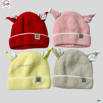 Premium Woolen Baby Winter Cap (18)