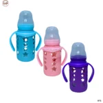 Baby Love Glass Feeder with Silicone Cover