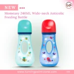 Momeasy Anti-colic Wide-Neck Bottle - 240mL