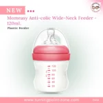 Momeasy Anti-colic Wide-Neck Plastic Feeder – 120mL (5)