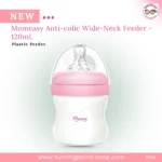 Momeasy Anti-colic Wide-Neck Plastic Feeder – 120mL (5)