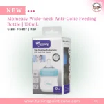 Momeasy Wide-neck Anti-Colic Feeding Bottle 120mL (2)