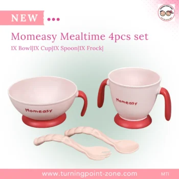 Momeasy Mealtime 4pcs set - Pink