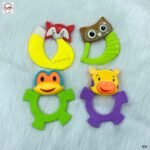 Baby Rattle Teether Set - 4Pcs
