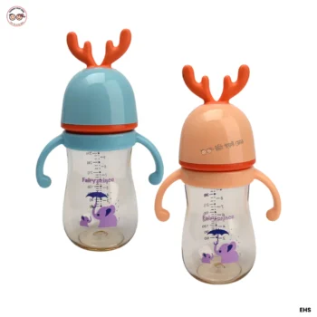 2in1 Baby Silicone Nipple Water Bottle