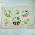 Baby Rubber Mat – Cute Cupcake Design