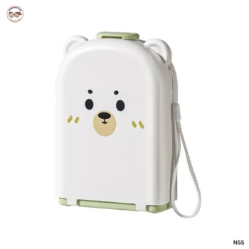 Foldable Bottle Cleaning Brush Set - Green