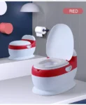 New Simulation Musical Baby Potty Toilet - Red