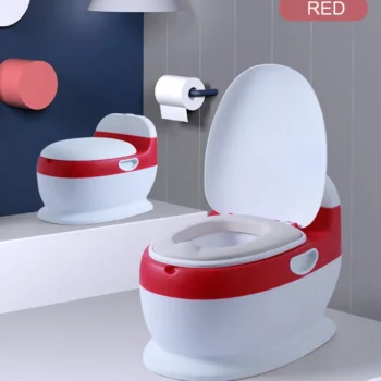New Simulation Musical Baby Potty Toilet - Red