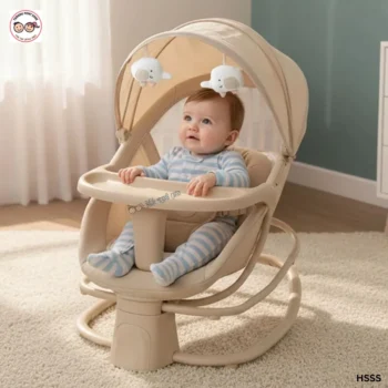 Mastela 4 in 1 Multifunctional Electric Baby Swing Bassinet with Dining Tray 18Kg