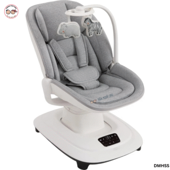 Mastela Deluxe Multi-Motion Baby Cradle - Light Grey