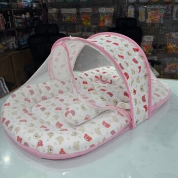 Baby Bedding Set with Mosquito Net - Thailand(Pink)