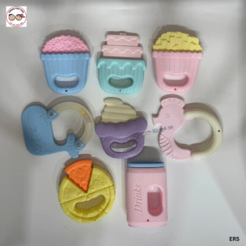 Baby Rattle Teether Set - 8pcs