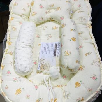 Thailand Premium Baby Bed - Off white