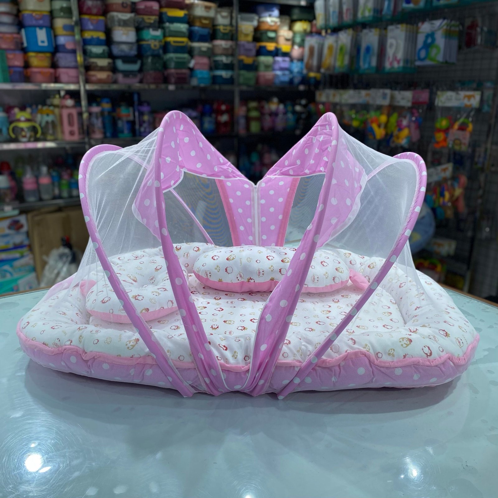 Baby Bedding Set with Mosquito Net - Thailand