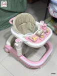 Multi-functional Musical Baby Walker - pink