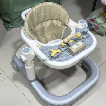 Multi-functional Musical Baby Walker - gray