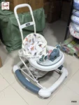 Multi-functional Rocking Style Musical Baby Walker - Blue