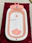 Foldable Baby Bathtub - Sweet pink