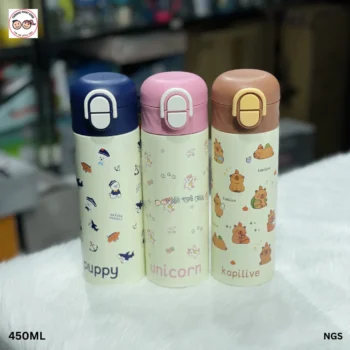 Kids Hot & Cold Stainless Steel Thermal Water Bottle  - 450ML