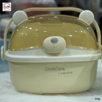 Baby Bottle Drying Storage Box - Cream
