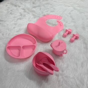Baby Complete Feeding Set - Pink