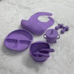 Baby Complete Feeding Set - Purple