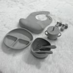 Baby Complete Feeding Set - Grey