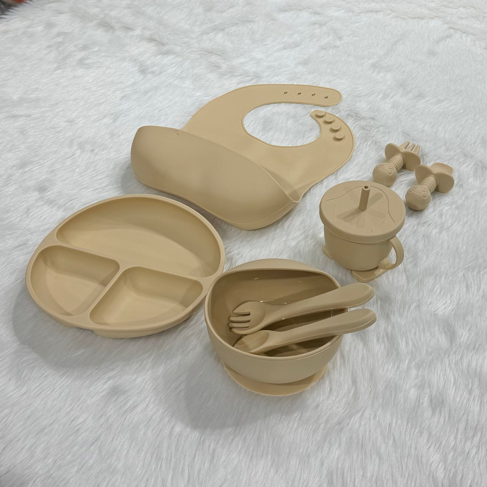 Baby Complete Feeding Set - Stone