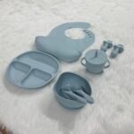 Baby Complete Feeding Set - Cool Grey