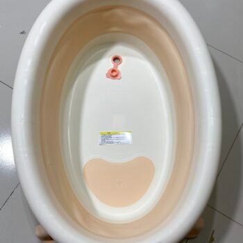 Foldable Baby Bathtub - Orange