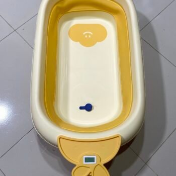 Foldable Baby Bathtub - Yellow