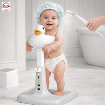 Foldable Baby Bath Stand - Grey