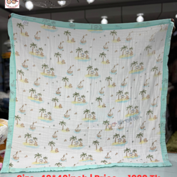 6-Layer Muslin Cotton Swaddle - Paste