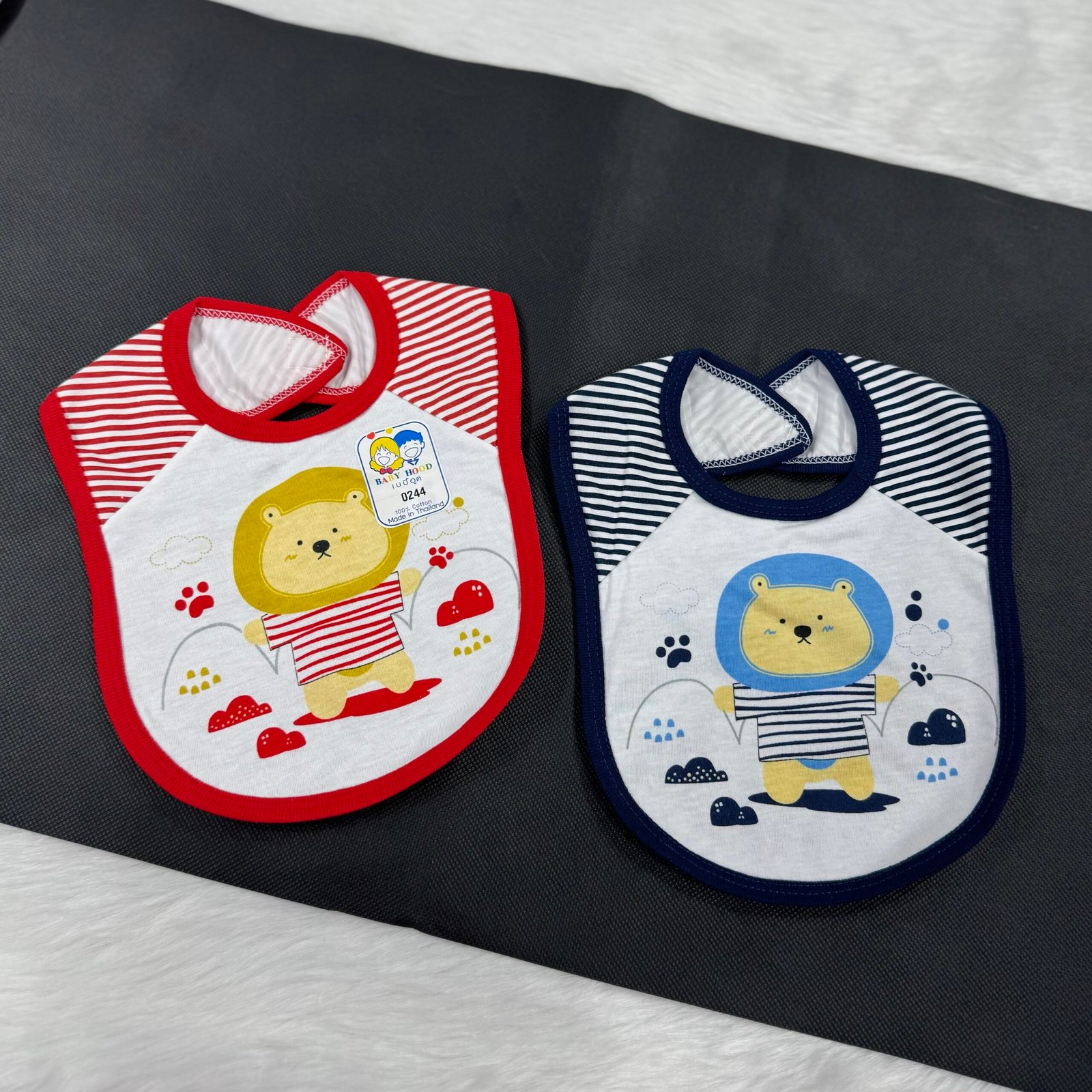 Cotton Bibs for Baby - Bear