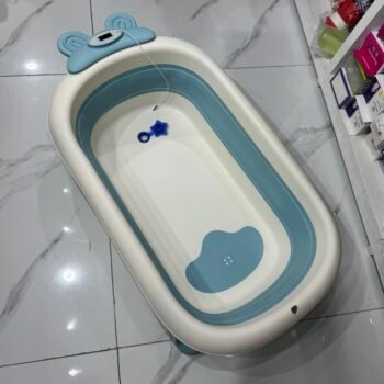 Foldable Baby Bathtub - Bluee