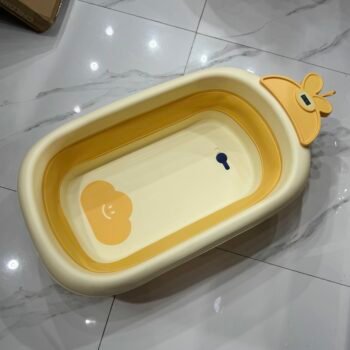 Foldable Baby Bathtub - Yellow